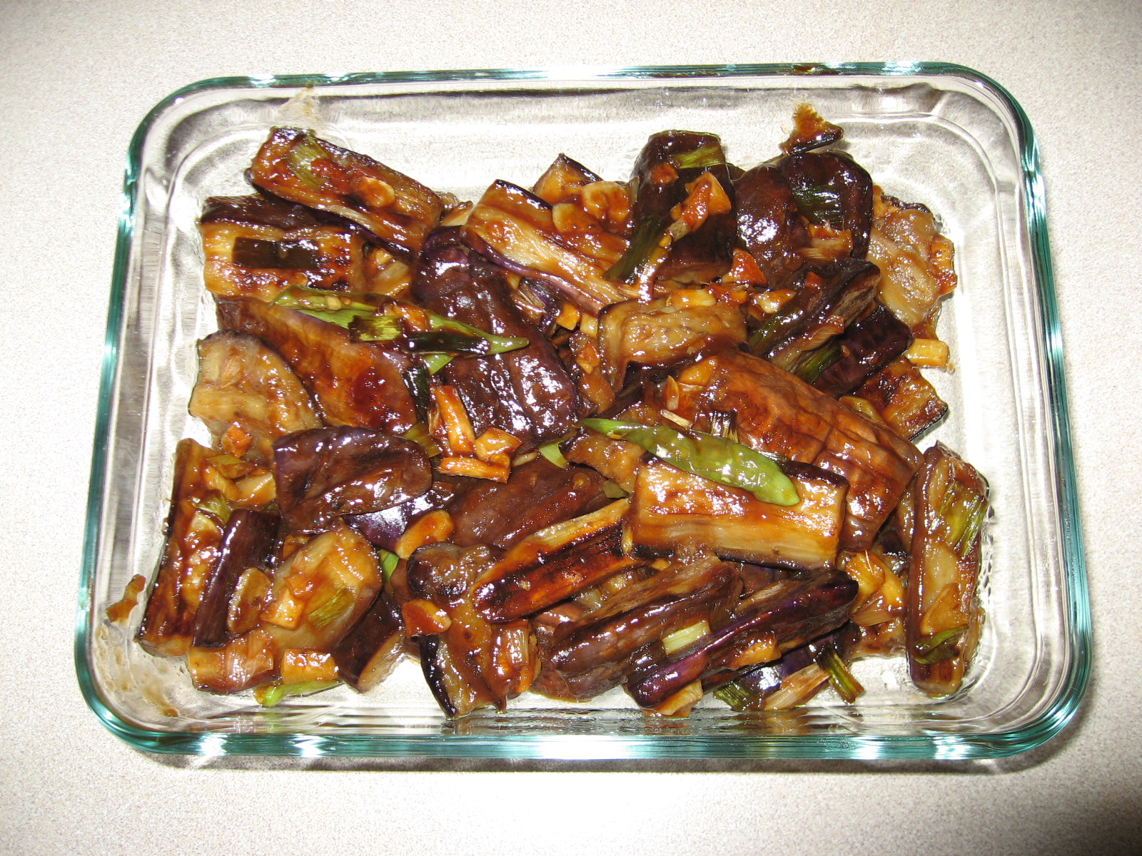 Szechuan Garlic Eggplant Szechuan Garlic Eggplant picture